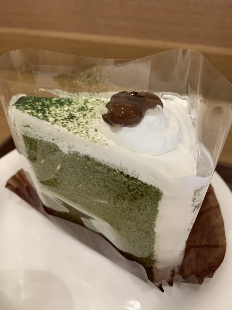 西尾抹茶のシフォンケーキ